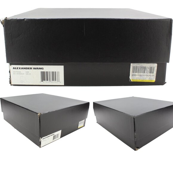 Rare Alexander Wang Gabi Leather Ankle Boots | Iconic Cut-Out Heel | Discontinue - Picture 16 of 16